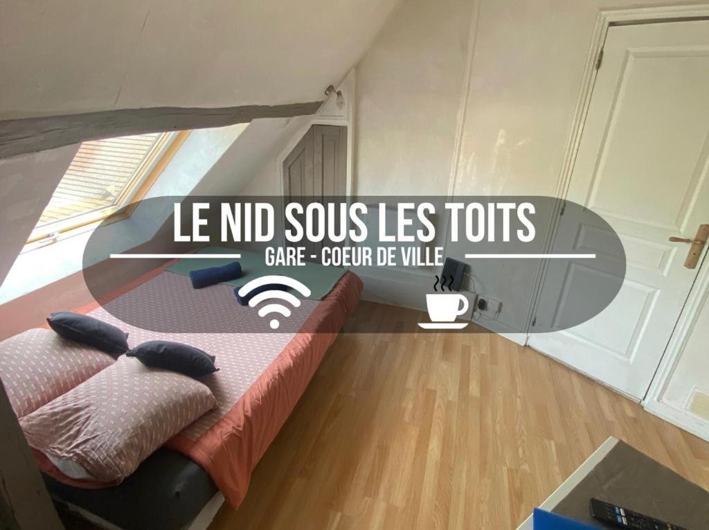Appartement Le nid sous les toits à Troyes Extérieur photo